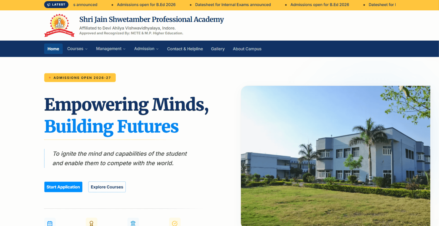SJSPA-New project preview